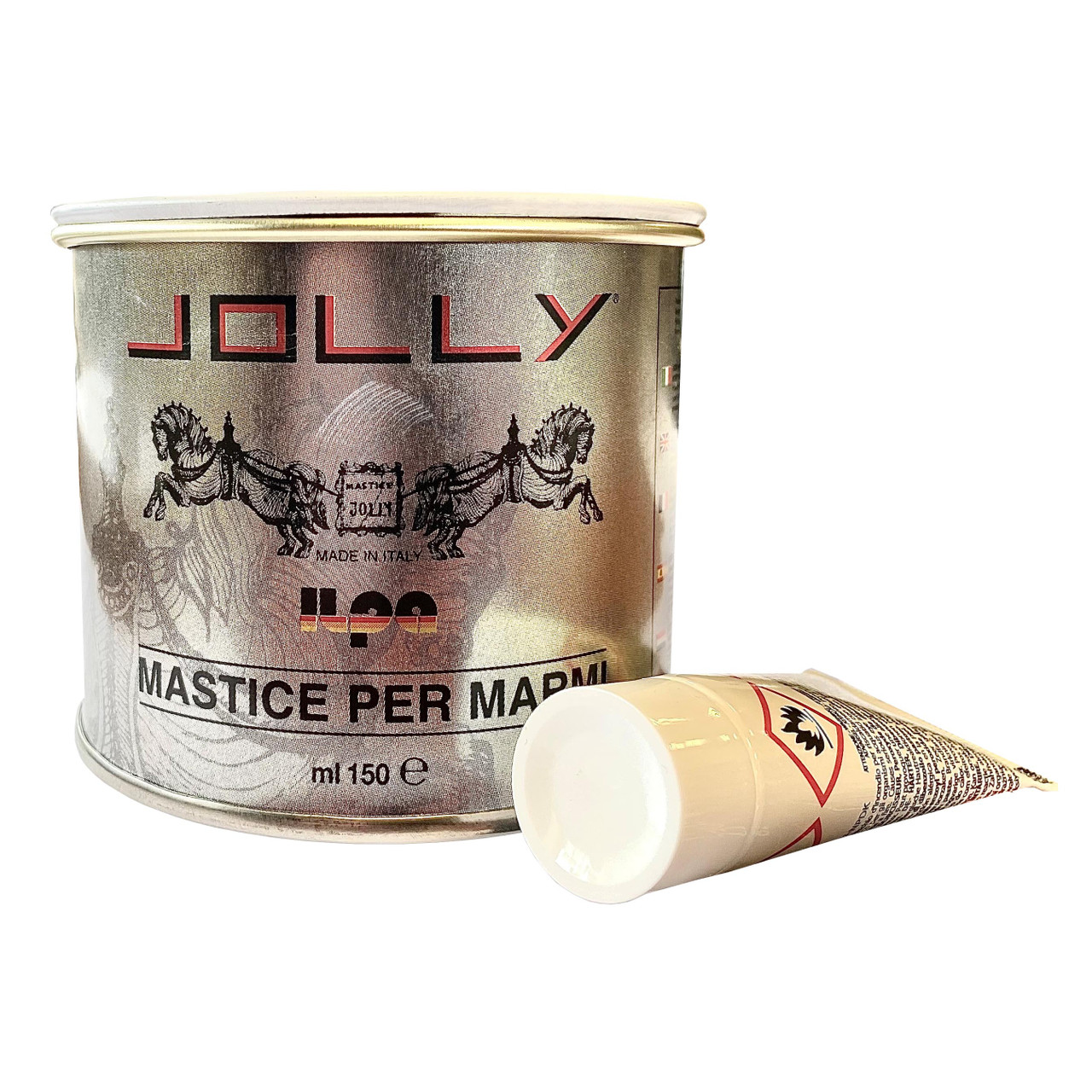 Jolly Natural Stone, Tile, Granite, Marble, Glue & Filler - White 150ml img