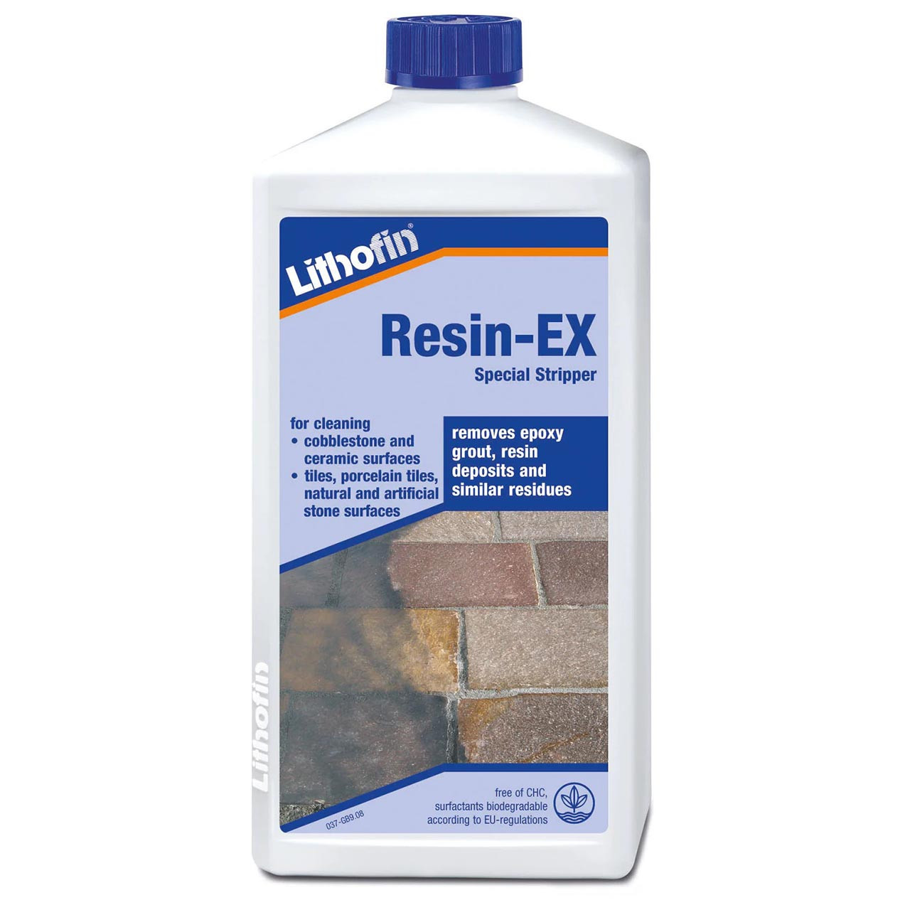 Lithofin Resin-EX Stripper for Removal of Epoxy Grout Deposits - 1 Litre img