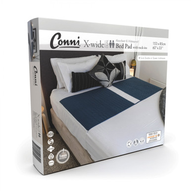 Bed Pad X-Wide DUAL (Charcoal)