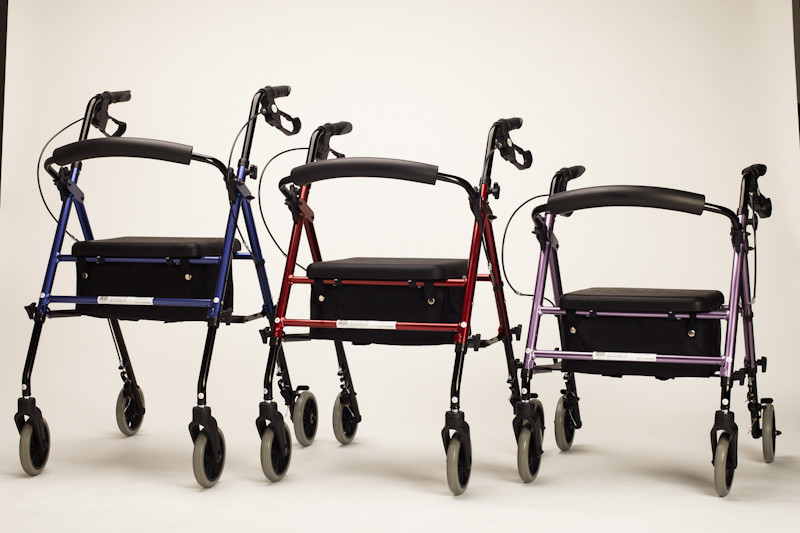 Alpha 426 Rollator (Red)