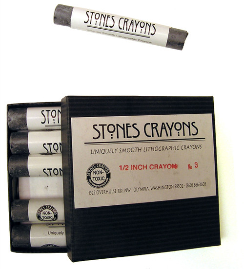 Stones Lithographic Crayons 1/2"