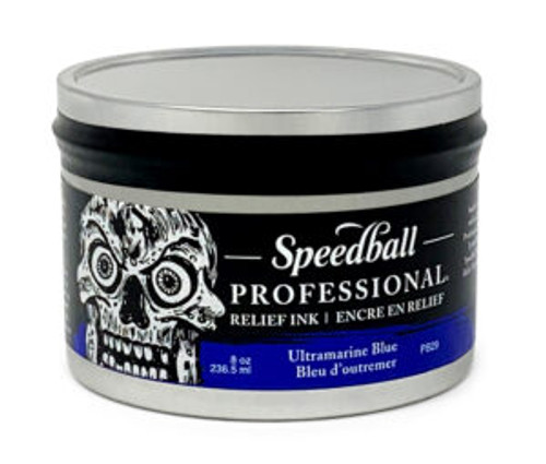 Speedball Professional Relief Ink Ultramarine Blue
