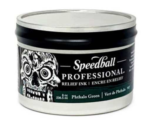 Speedball Professional Relief Ink Super Graphic Black 8oz