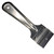Close-up profile view highlighting the slim ergonomic handle shape and blade locking channel.