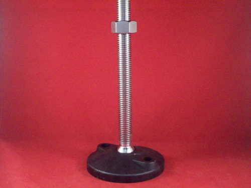 FOOT, 3/4" THREADED W/9" ROD