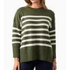 RHIANNA KNIT-KHAKI/CREAM