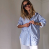 MADDER SHIRT-STRIPE BLUE