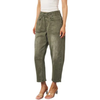 LOLA BARREL JEANS-KHAKI
