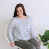 HAYLEY METALLIC_POLKA_ DOT_KNIT_GREY