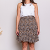 FIONA LEOPARD MIDI SKIRT