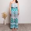 BELINA STRAPLESS JUMPSUIT- MINT