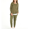 BETTY BASICS LINDSAY JOGGER - KHAKI 