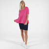 SOFIA TOP- FUCHSIA