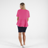 SOFIA TOP- FUCHSIA