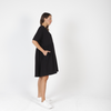 PORTSEA DRESS - BLACK