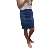 EVIE DENIM SKIRT - DARK DENIM