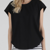 TULIP TOP - BLACK