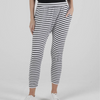  LOLA PANT -WHITE/BLACK STRIPE 