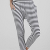  LOLA PANT -WHITE/BLACK STRIPE 