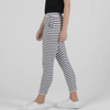  LOLA PANT -WHITE/BLACK STRIPE 