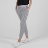  LOLA PANT -WHITE/BLACK STRIPE 