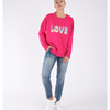 BETTY BASICS POPPY SWEAT- LOVE 