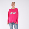 BETTY BASICS POPPY SWEAT- LOVE 