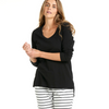  BONNIE LONG SLEEVE TOP - BLACK