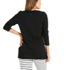  BONNIE LONG SLEEVE TOP - BLACK