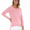 BETTY BASICS DOLLY SWEAT- SALMON PINK