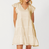 EADIE DRESS - BUTTER