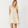 EADIE DRESS - BUTTER