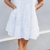 EADIE DRESS - WHITE