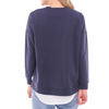 BETTY BASICS SIENNA SWEAT-NAVY