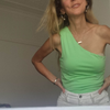 BEC ONE SHOULDER TOP - MINT