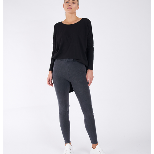 TANYA LEGGINGS-BLACK STONE 