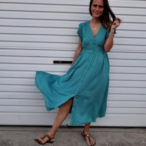 boho australia kasia midi dress