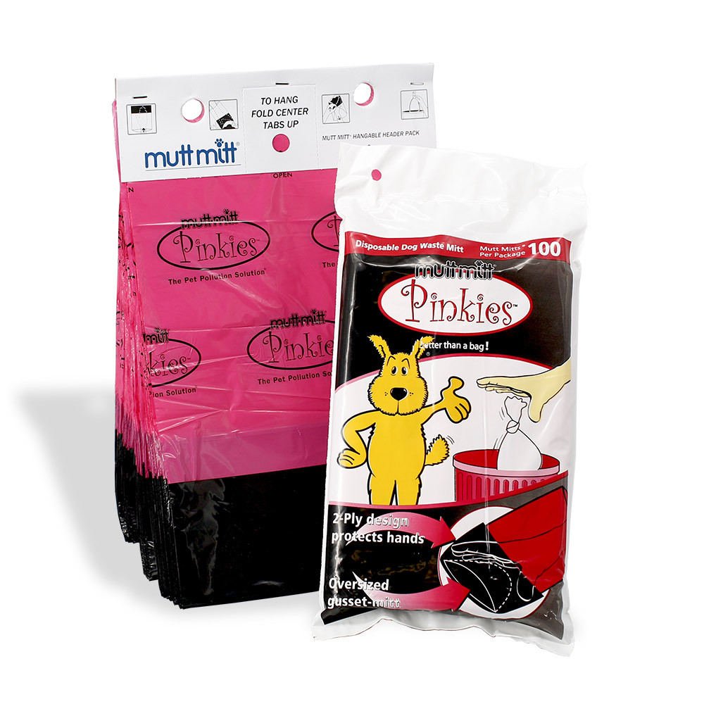 Mutt Mitt Pinkies 2-Ply (100 Bags)
