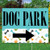Dog Park Arrow- 12"x 18" Coroplast Sign