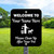 Custom Dog Sign: Welcome - 10" x 12" Aluminum Sign
