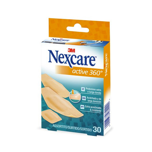 3 m nexcare active 360 surtido 30 apósitos