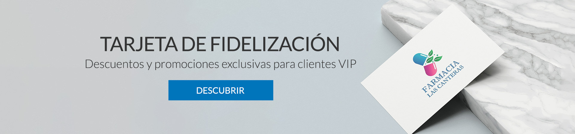 Tarjeta de fidelización en Farmacia Las Canteras en Puerto Real, Cádiz