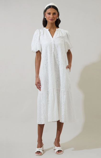 Alix Nova Eyelet Midi Alix Nova Eyelet Midi