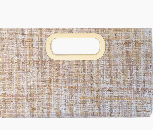 Weaved Fabric Clutch