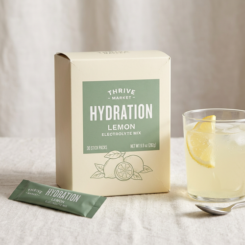 Hydration Electrolyte Powder — Lemon, 30 Sticks