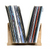 Rewind Designs 35-60 record vinyl  storage rack Oak veneer vinyl