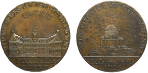 James Alston, Copper Halfpenny, 1796 (D&H Warwickshire 63)