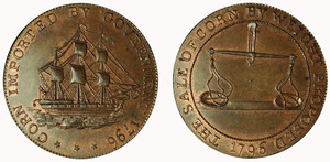 Jelly & Arnott, Badminton Halfpenny, 1796 (D&H Gloucestershire 35 )