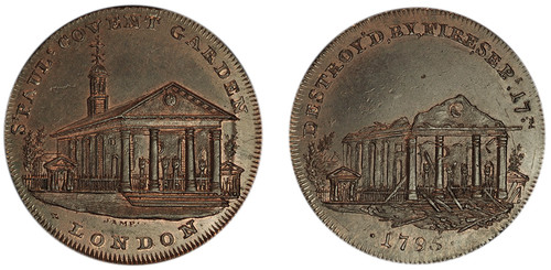 Skidmore's Copper Halfpenny Mule, c1795 (D&H Middlesex 522a)