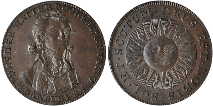 William Rusher, Copper Halfpenny  (D&H Oxfordshire 1) 